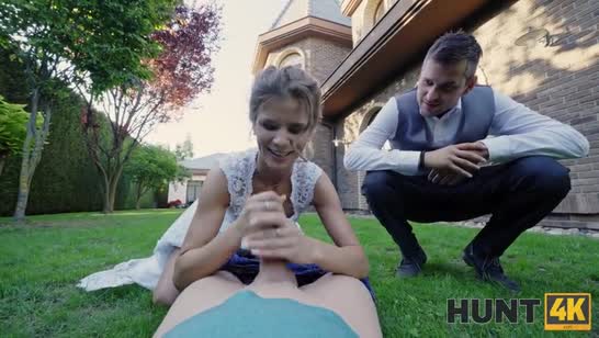 Невеста уже сразу после свадьбы наставляет жениху рога 4